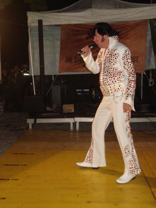 Einer der besten Elvis-Imitatoren Tirols: Mark Sojer.